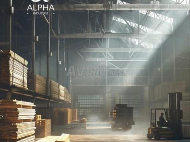 À VENDRE – Terrain industriel I2s1 Bouskoura