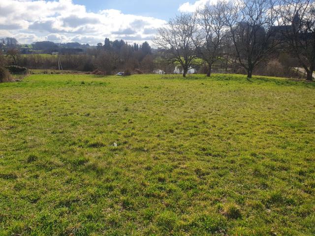 A vendre terrain plat avec vue, CU, de 3341 m2