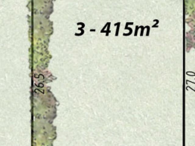 À vendre Terrain viabilisé de 415 m2 Lotissement