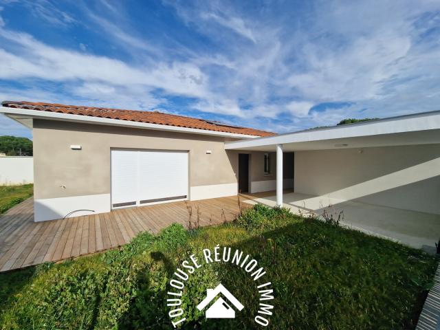 À VENDRE VILLA T5 AVEC JARDIN À BRUGUIÈRES 31150 DISPONIBLE IMMÉDIATEMENT