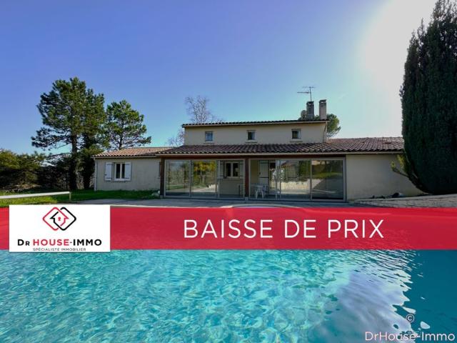 À VENDRE VILLA AVEC PISCINE 16190 MONTMOREAU SAINT CYBARD