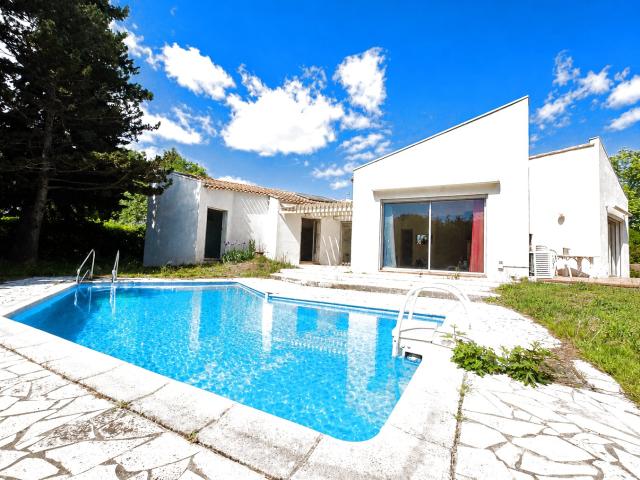 A vendre Villa d'architecte 5 chambres piscine 170m² Saint André de Sangonis