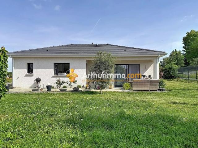À VENDRE – Villa récente de plain pied entre Saint Savin et Bourgoin Jallieu