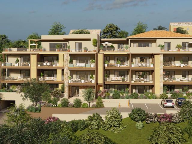 A VENDRE VUE MER T3 de 79,36m² avec TERRASSE de 26m² SARI SOLENZARA 20