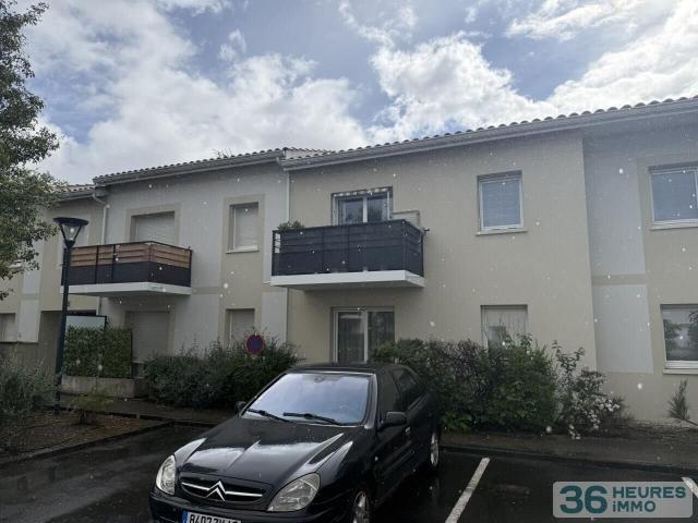 A vendre à Pessac au 1° étage d'une résidence calme et sécu. 39m² Pessac