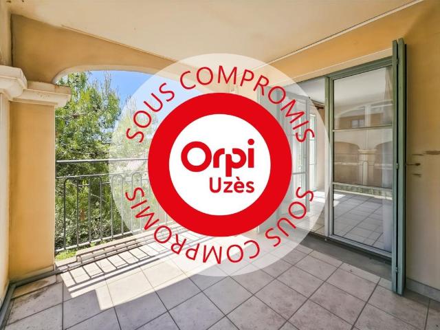 À Vendre à Uzès Appartement T2 de 50 m² avec garage et asc. 50m² Uzès