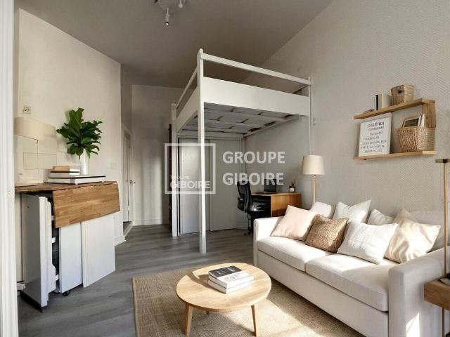 A VENDRE AGENCE GIBOIRE NANTES Appartement T1 de 13.17 m2 CENTRE VILLE HOTEL DE VILLE