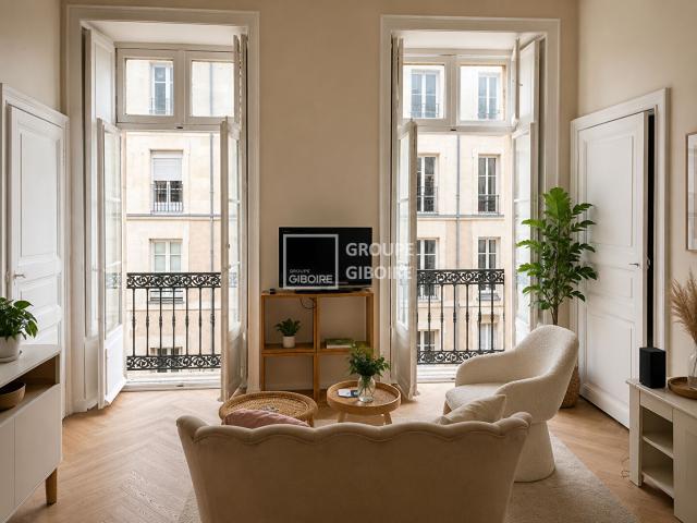 A VENDRE AGENCE GIBOIRE NANTES Appartement T3 de 56 m2 NANTES QUARTIER HOTEL DE VILLE