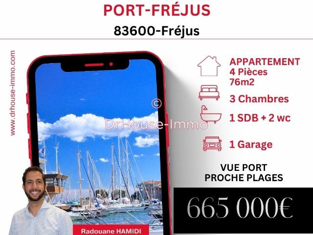 À Vendre: Appartement 4 Pièces avec Vue sur le Port