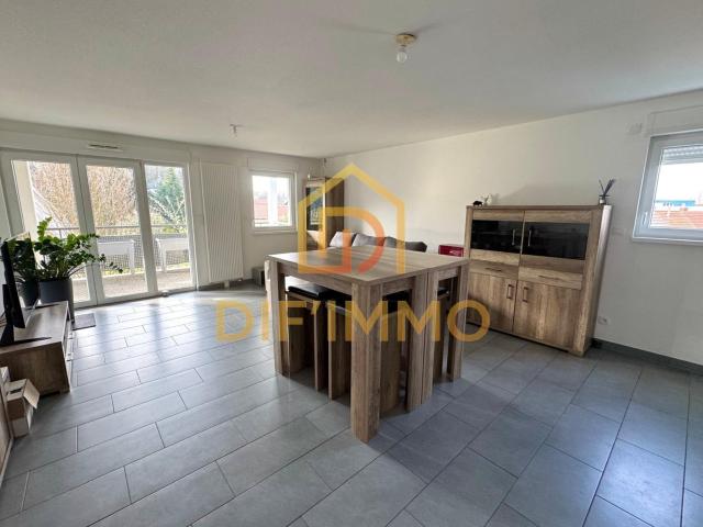 À vendre Appartement 4 pièces de 84,36 m2 avec terrasse et garage