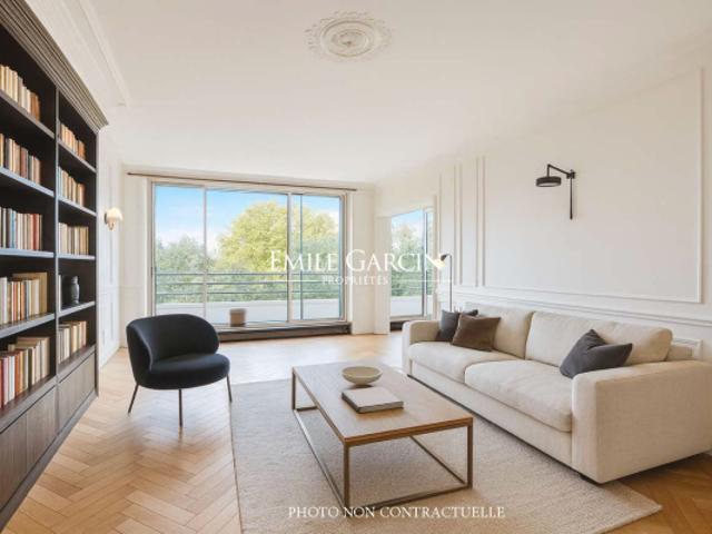 À vendre Appartement 127 m² Paris 75016 Ranelagh/Jasmin Balcon terrasse et parking