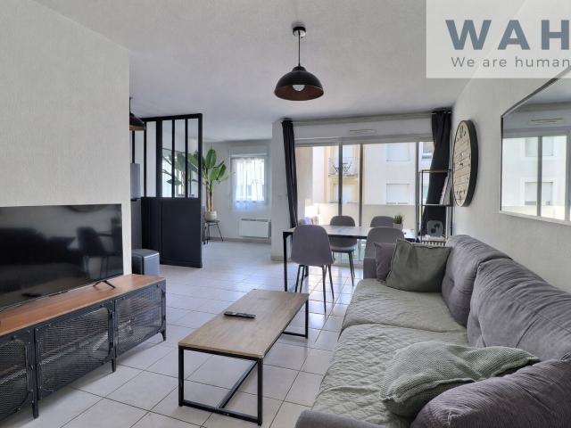 À vendre Appartement 2 pièces de 42,5 m2 avec terrasse et pa. 42m² Sète