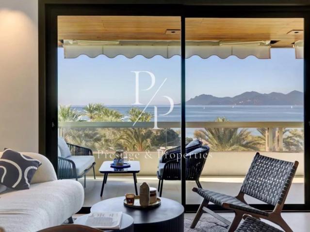 A vendre Appartement 3 pièces vue mer panoramique terrasse Cannes Croisette