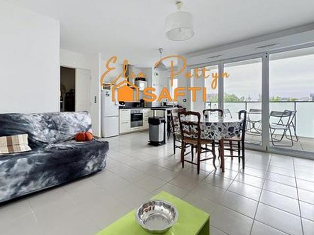 À VENDRE – APPARTEMENT 3 PIÈCES AVEC BALCON – RÉSIDENCE RÉCENTE À CAEN