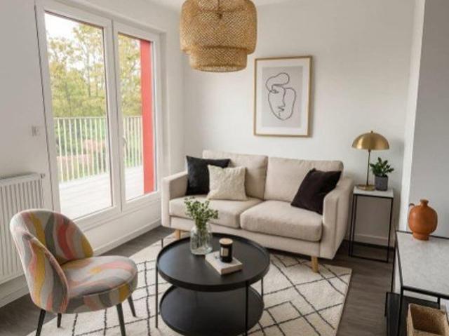 T2 45 m² — Résidence récente 2014 — Lille