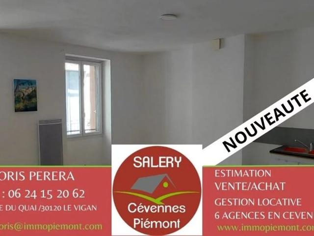 À VENDRE – Appartement T2 avec alcôve au cœur du Vigan