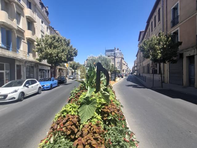 À VENDRE APPARTEMENT T2 BIS AVEC TERRASSE DERNIER ÉTAGE, CŒUR DE VILLE DE BÉZIERS