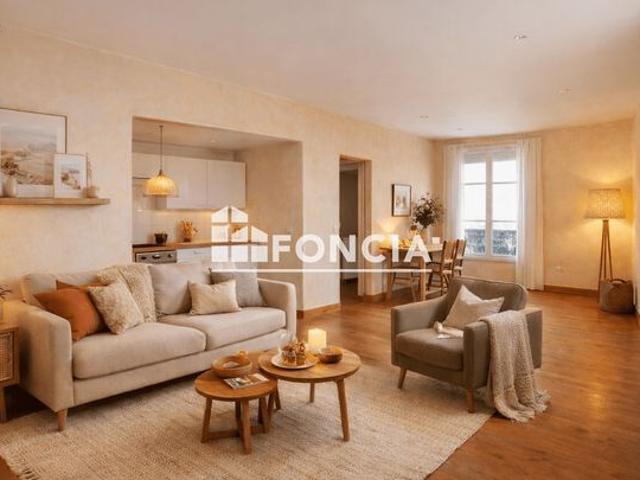 A vendre – Appartement T2 Initialement T3 de 56 m² – Quais des Chartrons, Bordeaux