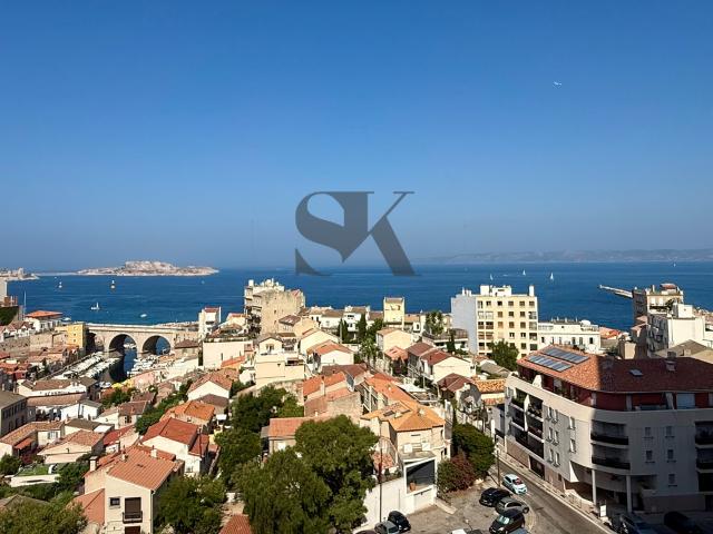 À vendre Appartement Type 4 de 84m2 Vue Mer Marseille 7e