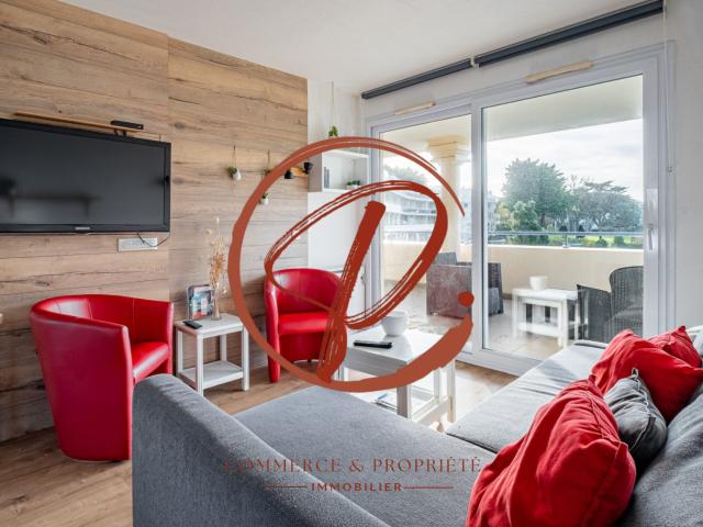 A VENDRE APPARTEMENT à LA BAULE T3 TERRASSE PISCINE PARKING RÉSIDENCE SÉCURISÉE à