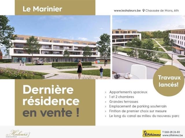 à vendre Appartement Ath Square des Haleurs 2/3