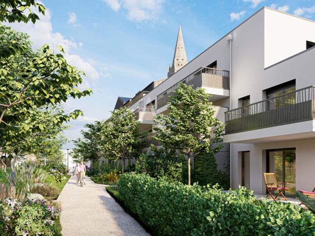 A VENDRE Appartement de type 3 en plein bourg de Saint Sylvain d'Anjou