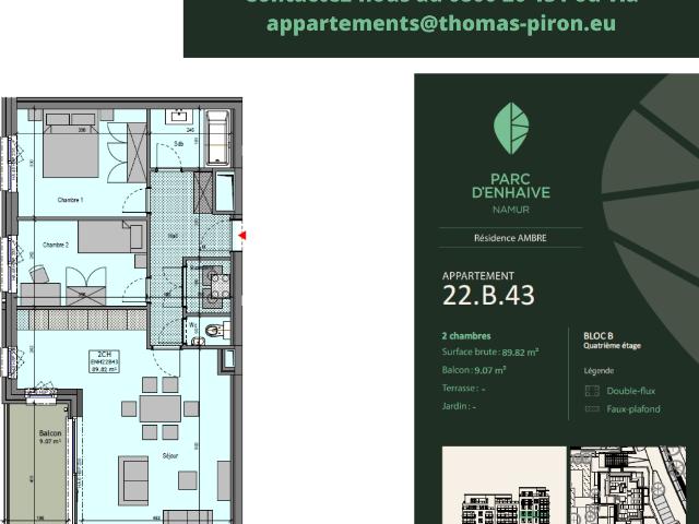à vendre Appartement Jambes