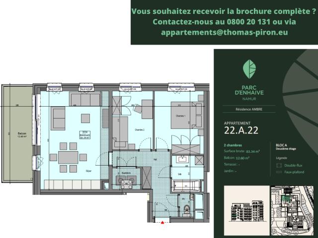 à vendre Appartement Jambes