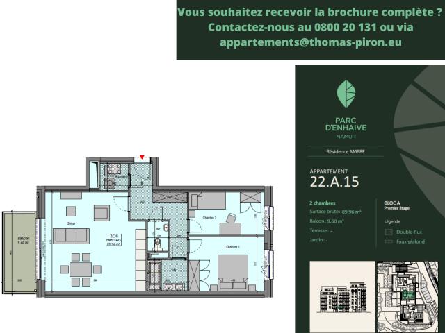 à vendre Appartement Jambes