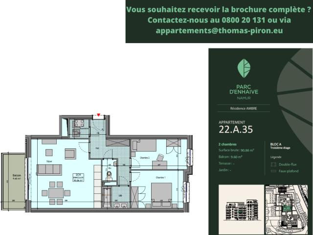 à vendre Appartement Jambes