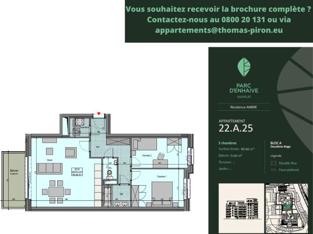 à vendre Appartement Jambes