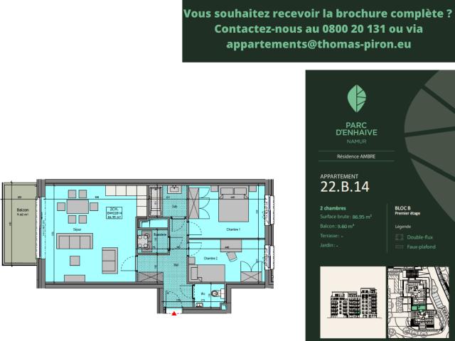 à vendre Appartement Jambes