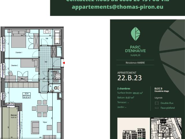 à vendre Appartement Jambes