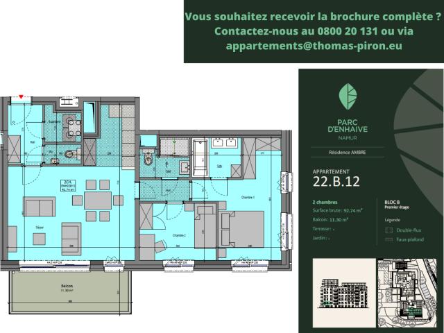 à vendre Appartement Jambes