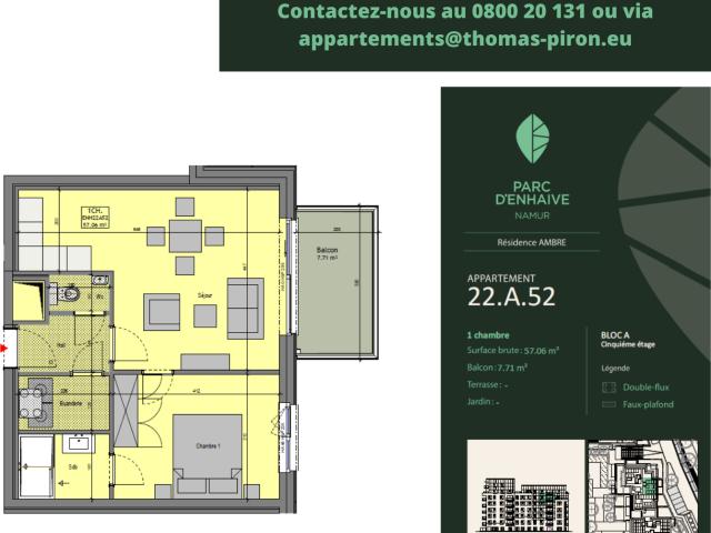 à vendre Appartement Jambes