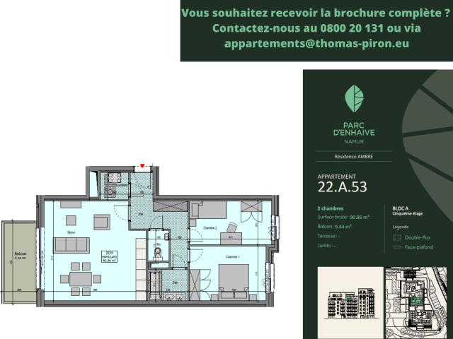 à vendre Appartement Jambes