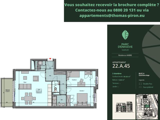 à vendre Appartement Jambes