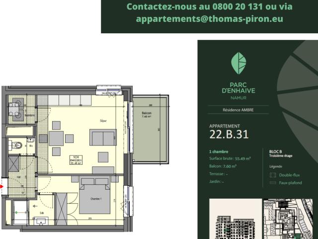à vendre Appartement Jambes