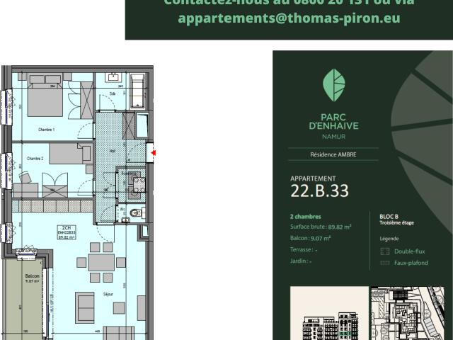 à vendre Appartement Jambes