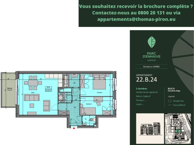 à vendre Appartement Jambes