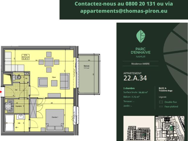 à vendre Appartement Jambes