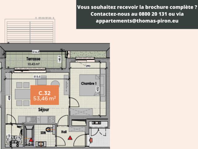 à vendre Appartement Mons