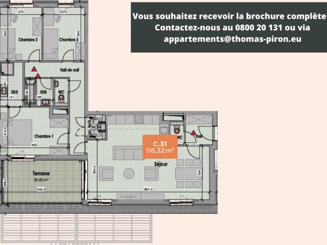à vendre Appartement Mons