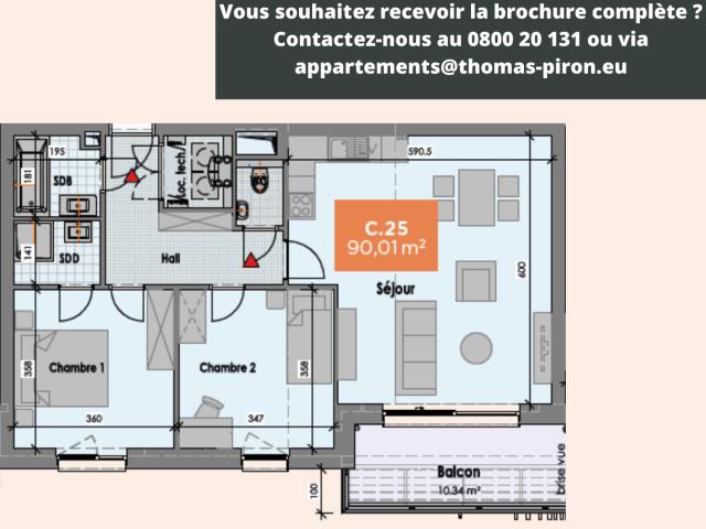 à vendre Appartement Mons
