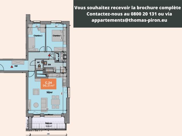 à vendre Appartement Mons