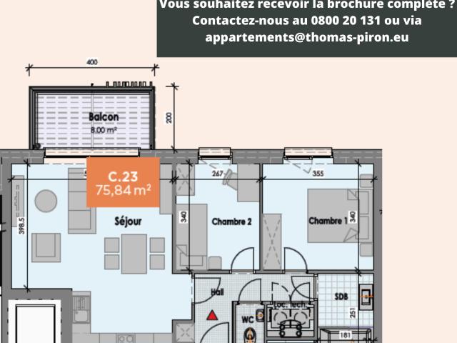 à vendre Appartement Mons