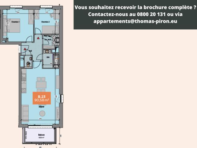 à vendre Appartement Mons