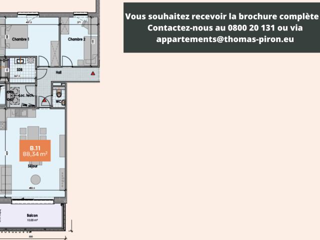 à vendre Appartement Mons