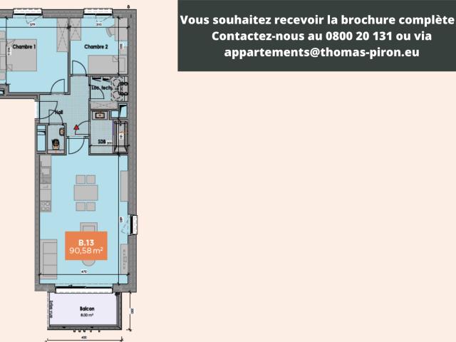 à vendre Appartement Mons
