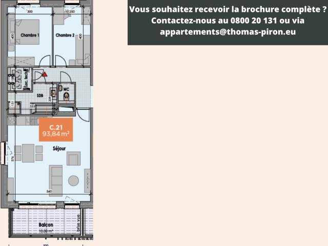à vendre Appartement Mons